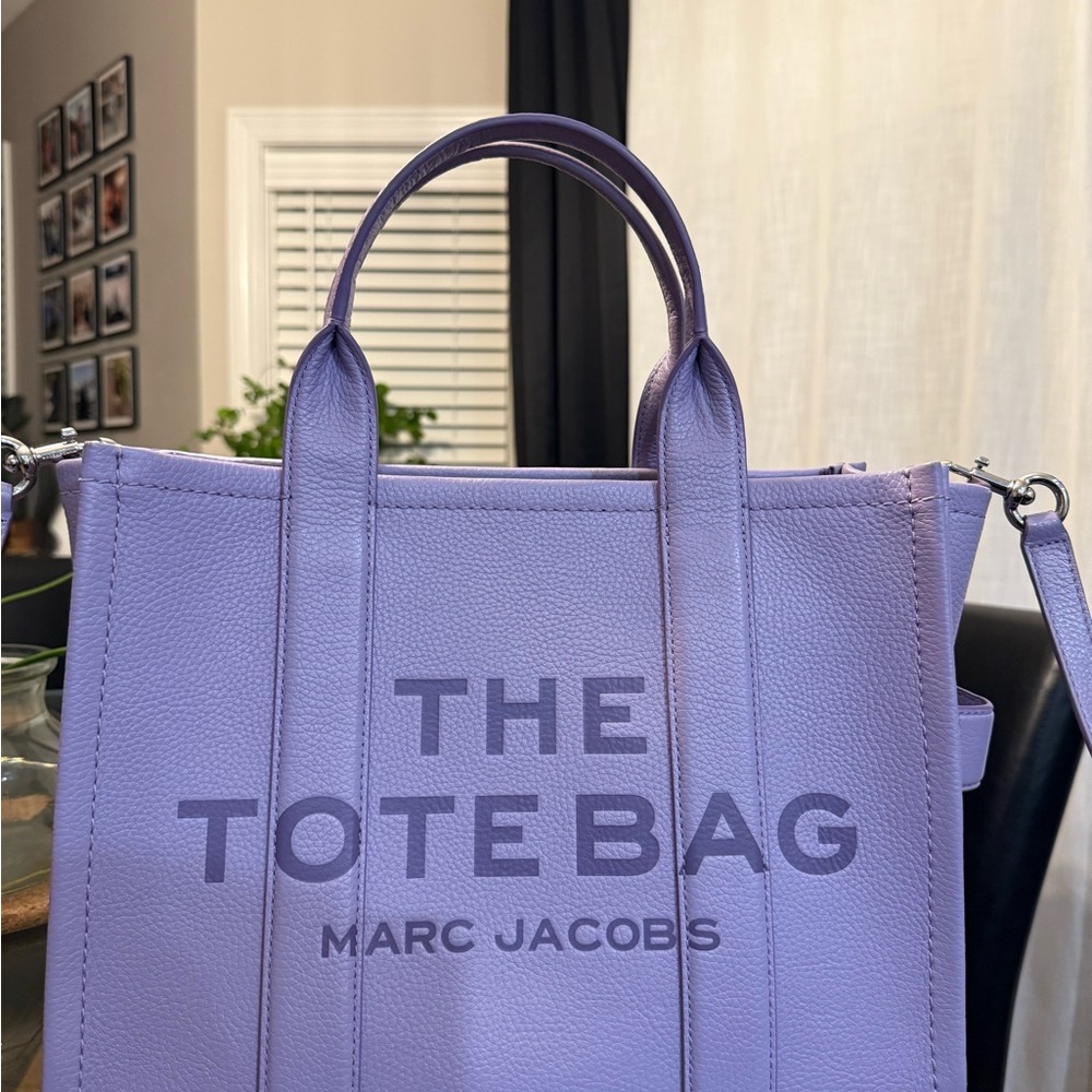 Marc Jacobs Purple Tote Bag